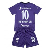 Al-Hilal Neymar Jr #10 Tredje Dräkt Barn 2024-25 Kortärmad (+ Korta byxor)